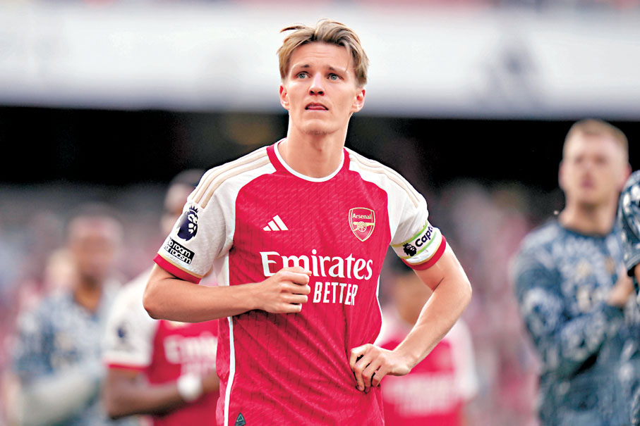 ●奧迪加特對阿仙奴的進攻非常重要。  資料圖片