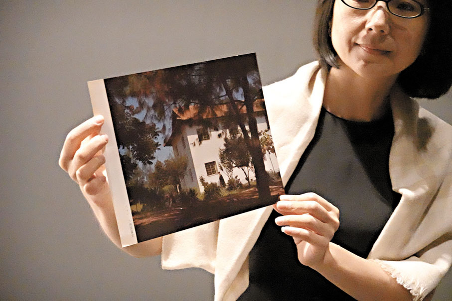 ●張大千所建的大畫樓。