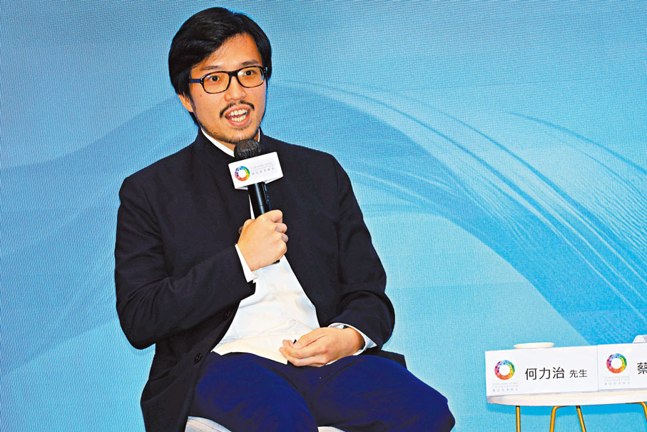 ●何力治表示，東盟國家對香港的國際化都有不錯的印象。