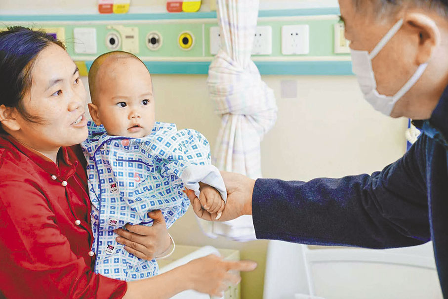 ●入住解放軍總醫院第六醫學中心的孩子們手術成功率百分之百。