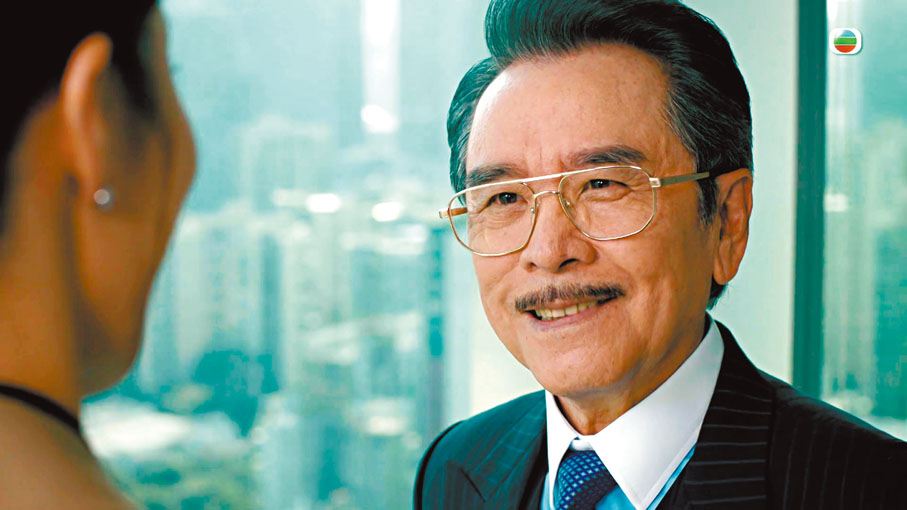 ●姜大衛的角色既是慈父，但在商業戰場上又會心狠手辣。