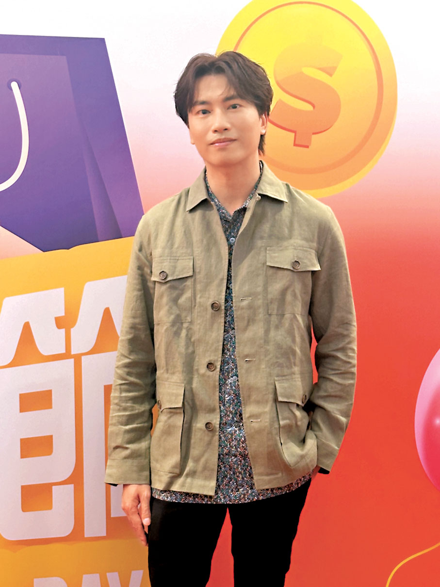 ●羅力威再度投入幕前工作。