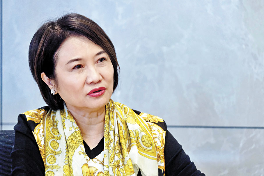 ●旅監局行政總裁方安妮接受香港文匯報獨家專訪。香港文匯報記者涂穴  攝
