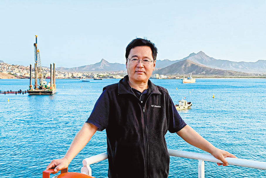  國家深海基地管理中心研究員孫永福