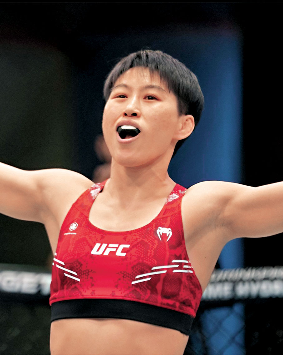 ●王聰上月打出了精彩首演。  UFC圖片