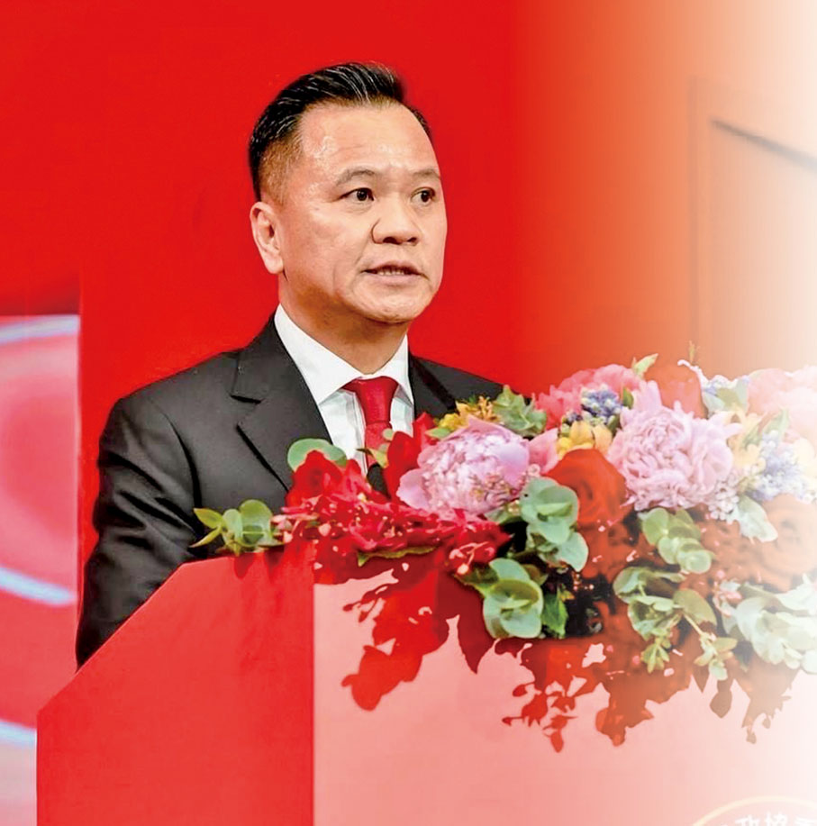 ●全國政協委員、港區省級政協委員聯誼會主席、香港中金金融有限公司董事局主席蘇清棟