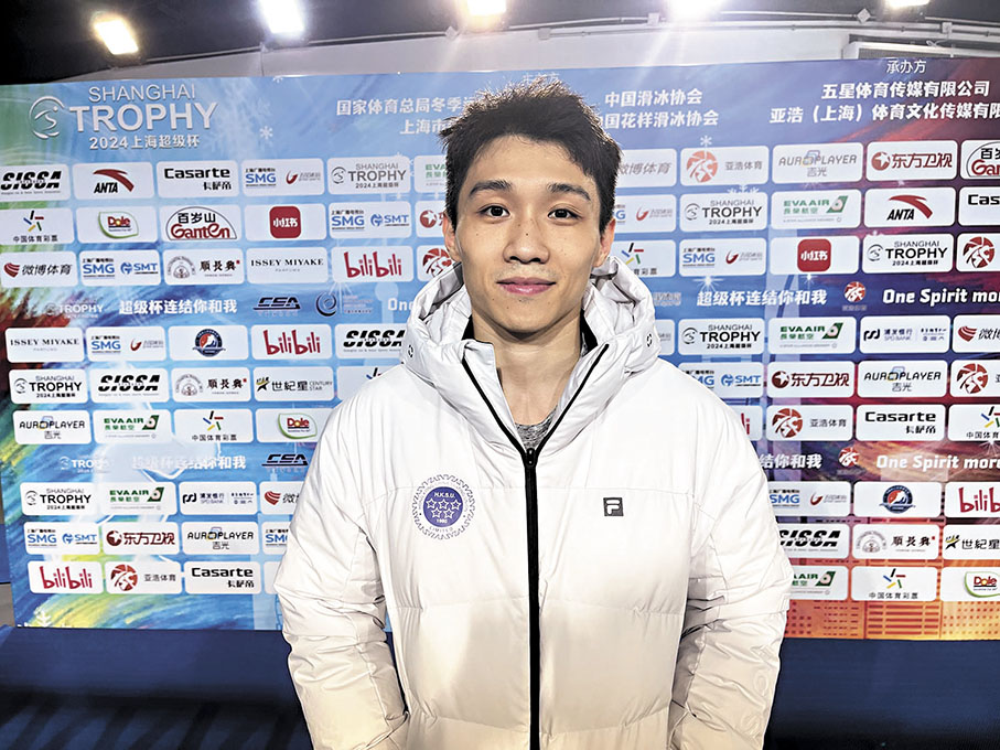 ●呂修誠表示，希望有機會代表港隊在國際賽場取得佳績。  香港文匯報記者夏微 攝