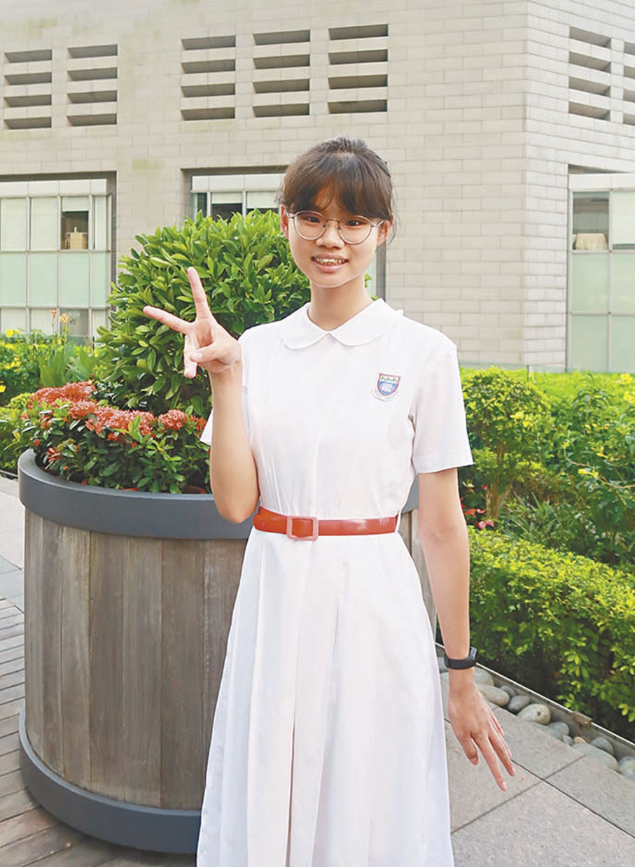 ●陳睿晴常通過觀看內地視頻學習普通話。 陳藝  攝