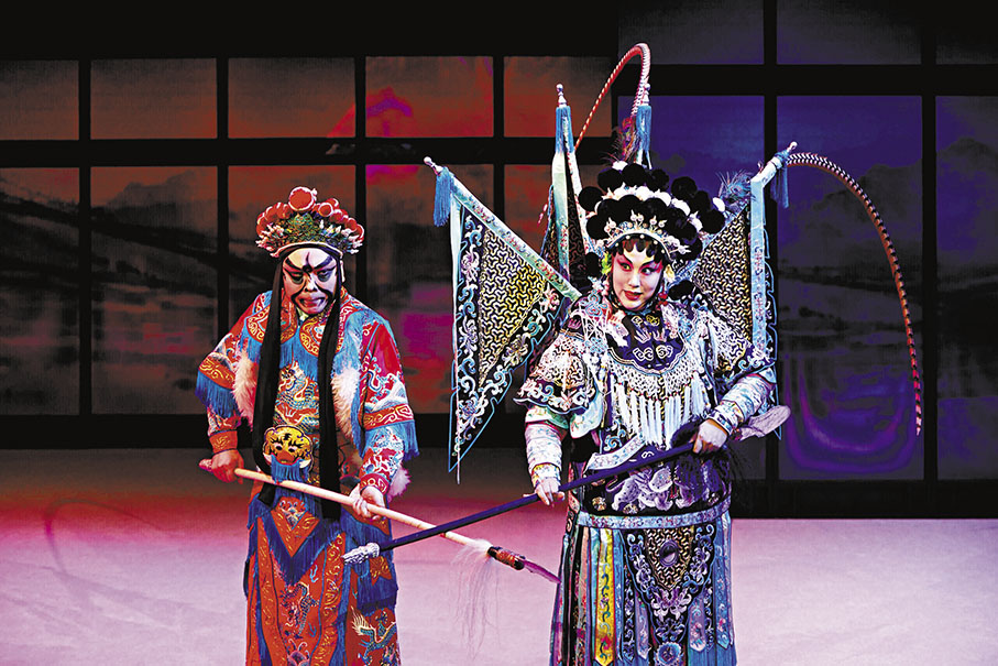 ●小劇場粵劇《文廣探谷》劇照。