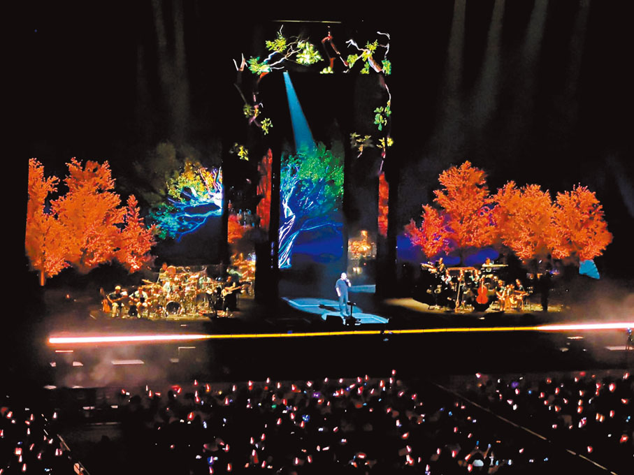 ●演唱會匯聚了30多種中西樂器的編排。