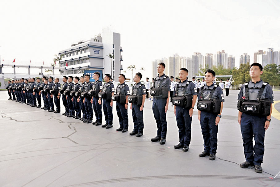 ●警察無人機隊正式成立。 香港警察Fb