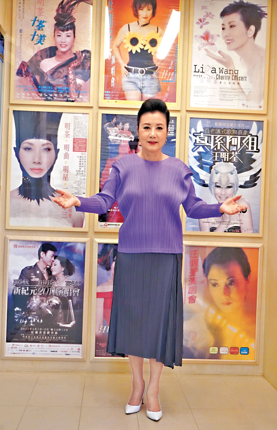 ●汪明荃將順應歌迷要求獻唱熱門金曲。