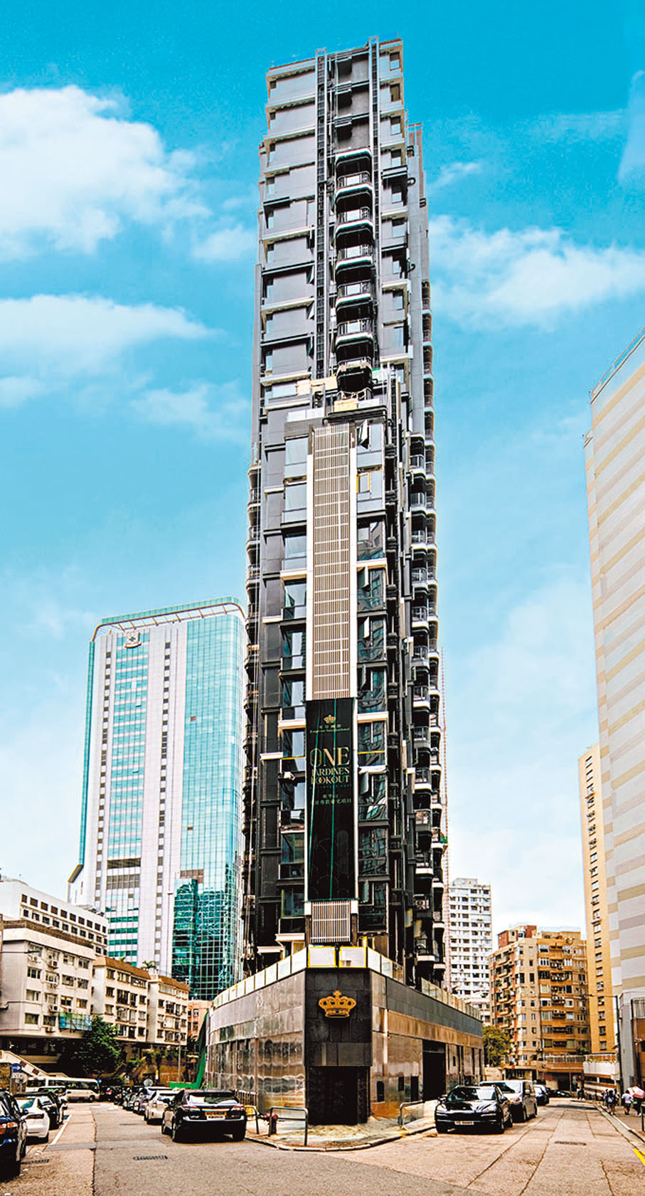 ●跑馬地ONE JARDINE'S LOOKOUT有三房特色戶招標重售，獲向隅客以1,286.4萬元承接。