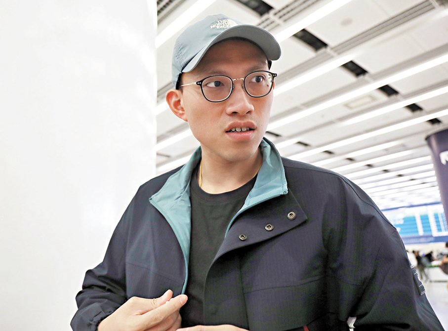 ●梁先生往廣州休閒。