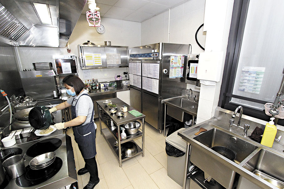 ●「賽馬會善寧之家」提供住院、家居照顧、善別輔導等多類型服務。 香港文匯報記者黃艾力  攝