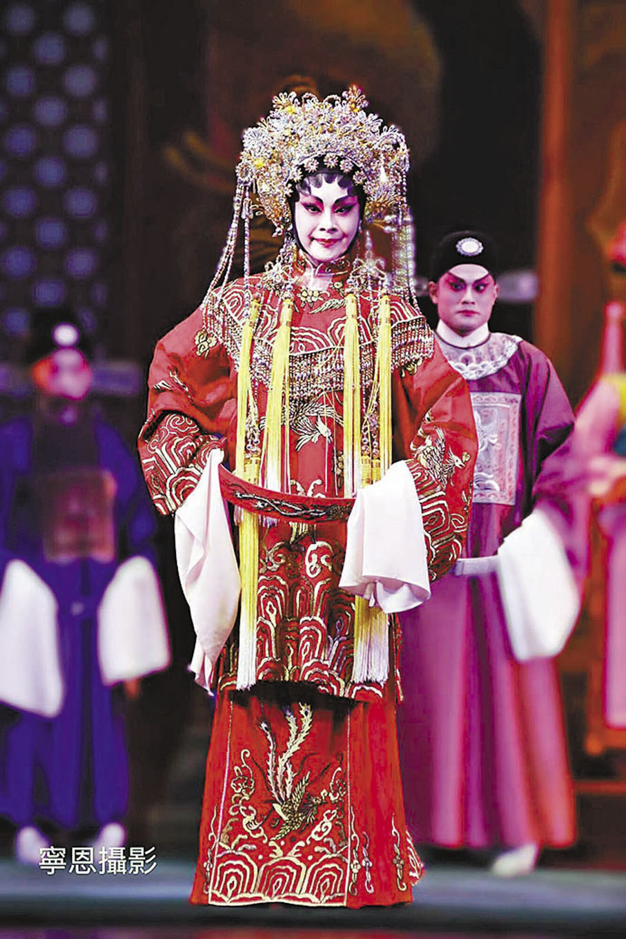 ●鄧有銀有豐富舞台經驗，之前也演過《帝女花》。