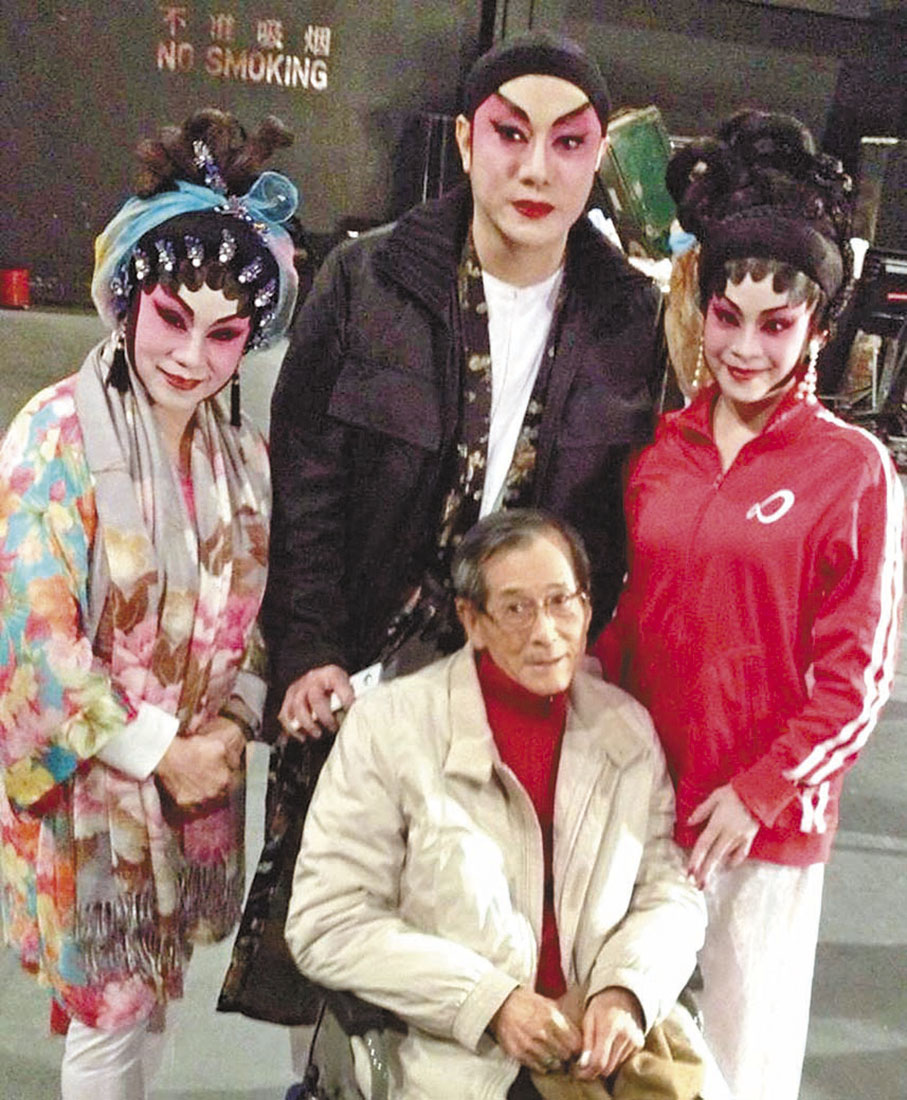 ●陳培甡認真學藝的態度得到聲哥讚許。