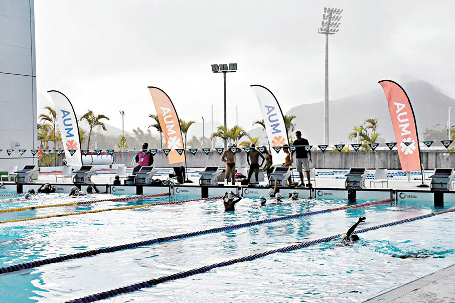 ●毛里求斯國家冬季游泳錦標賽在綜合體育中心舉行。