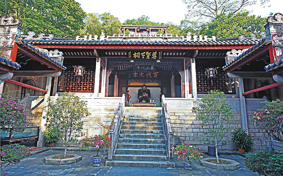 ● 圖為韓文公祠，位於廣東省潮州市，是保存最完整紀念韓愈的專祠。 資料圖片