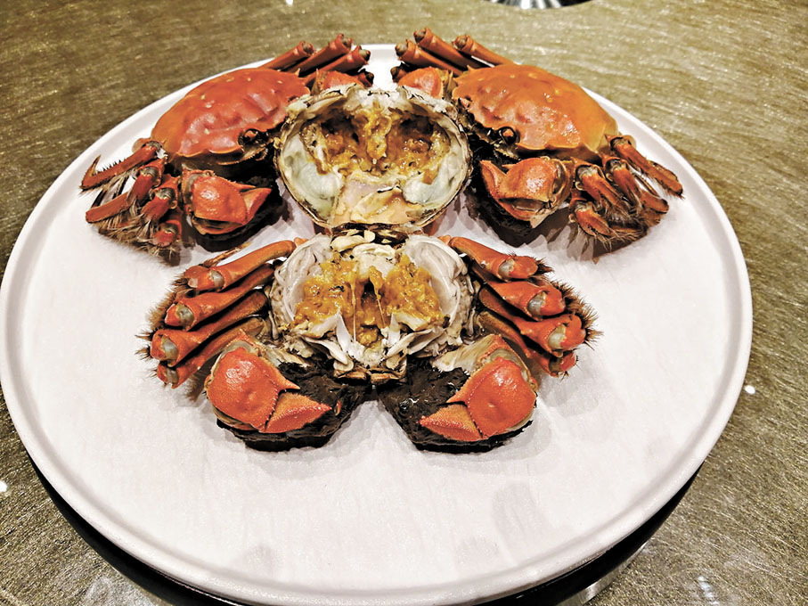 ●清蒸江蘇大閘蟹（每隻六両）