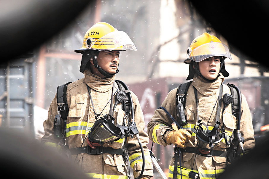 ●魏浚笙佩服謝君豪體能。