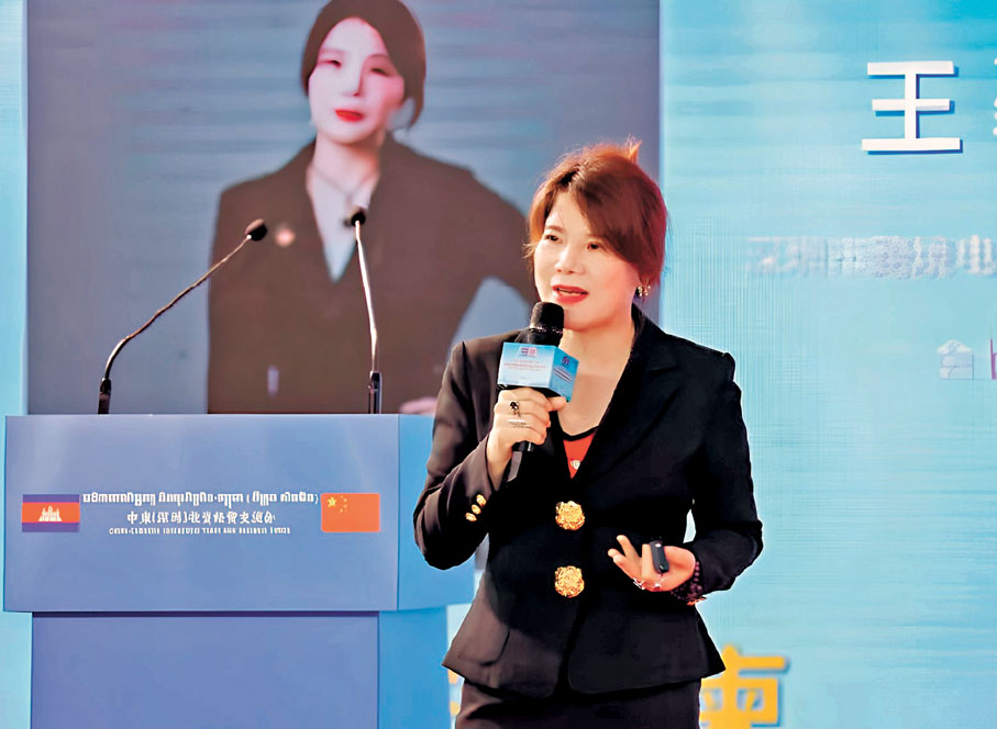 ●深圳市跨境電子商務協會會長王馨指不少頭部主播已開始布局跨境電商直播。受訪者供圖