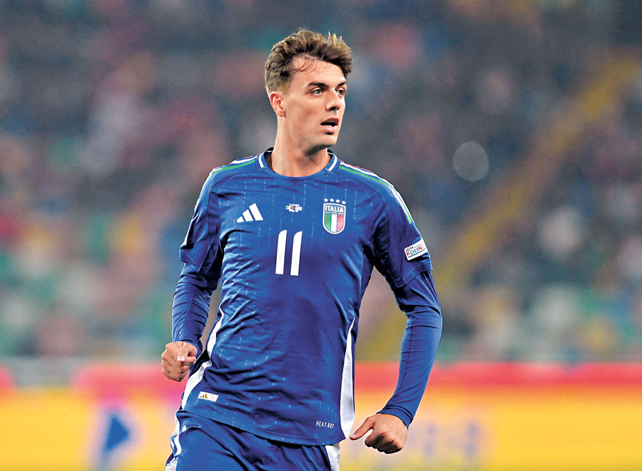 ●丹尼爾馬甸尼實現馬甸尼家族的三代傳承，但要成為入選國家隊的常客，看來卻還有很長的路要走。  路透社