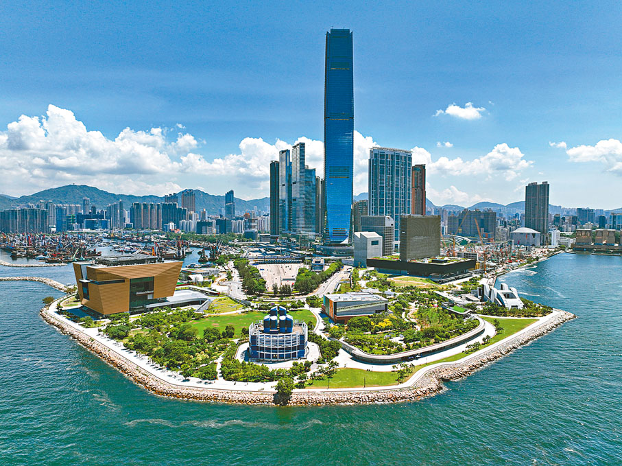 ●政府未來將推廣西九文化區成為國際文創商業盛事場地。 西九文化區管理局供圖