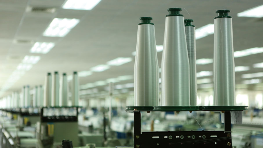 ●領先行業的超細玻璃絲