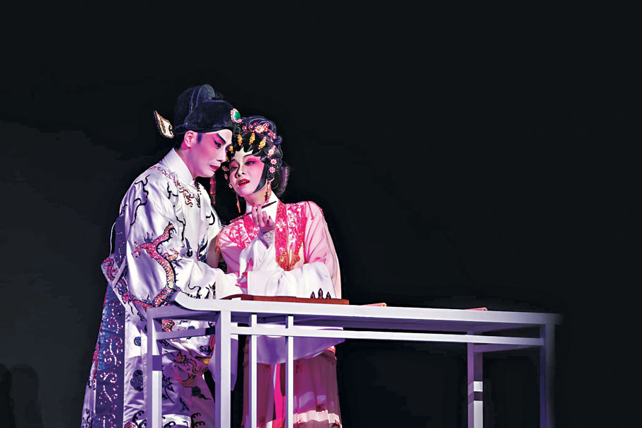 ●王志良與林穎施配合默契。