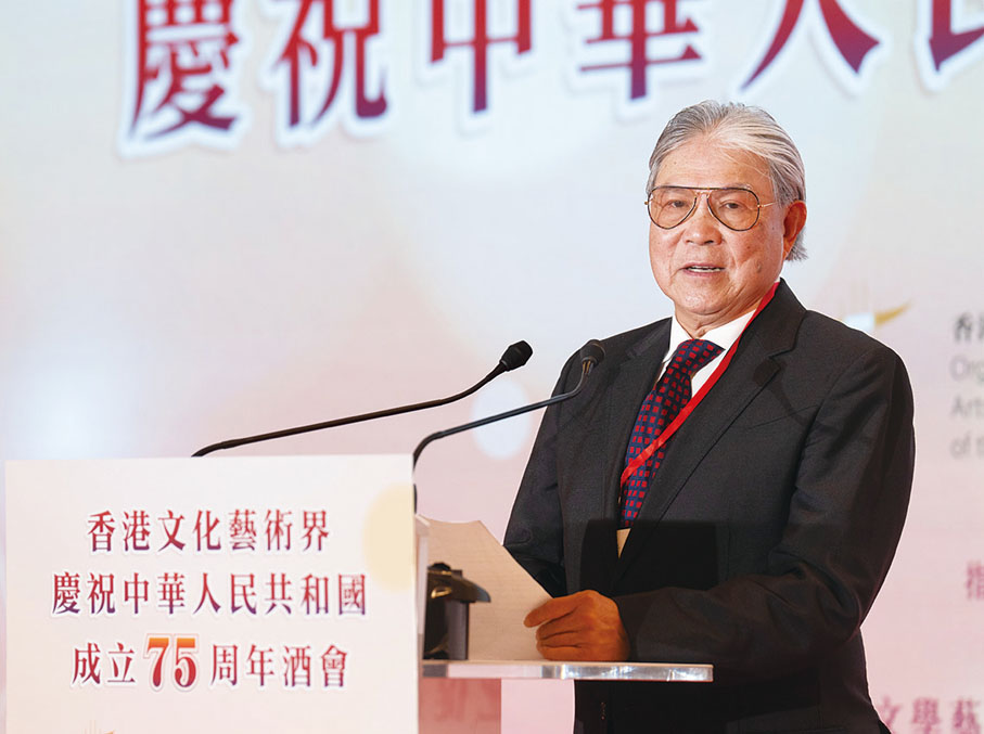 ●霍震霆指出慶祝活動促進文化交流共融。