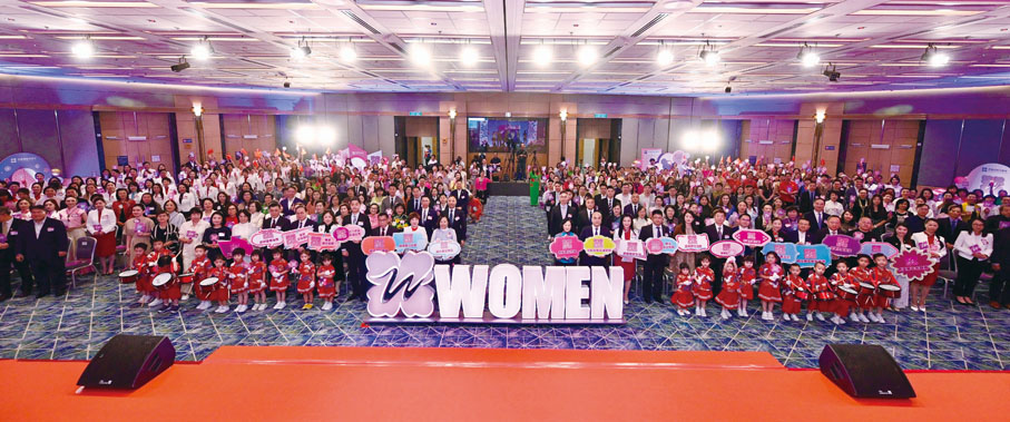 ●一眾嘉賓及全場參加者大合照。