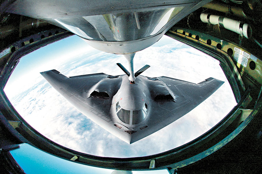 ●美軍出動B2轟炸機襲擊胡塞武裝。 資料圖片