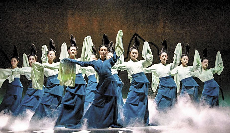 ●《只此青綠》是近年來火爆的現象級舞台藝術作品。