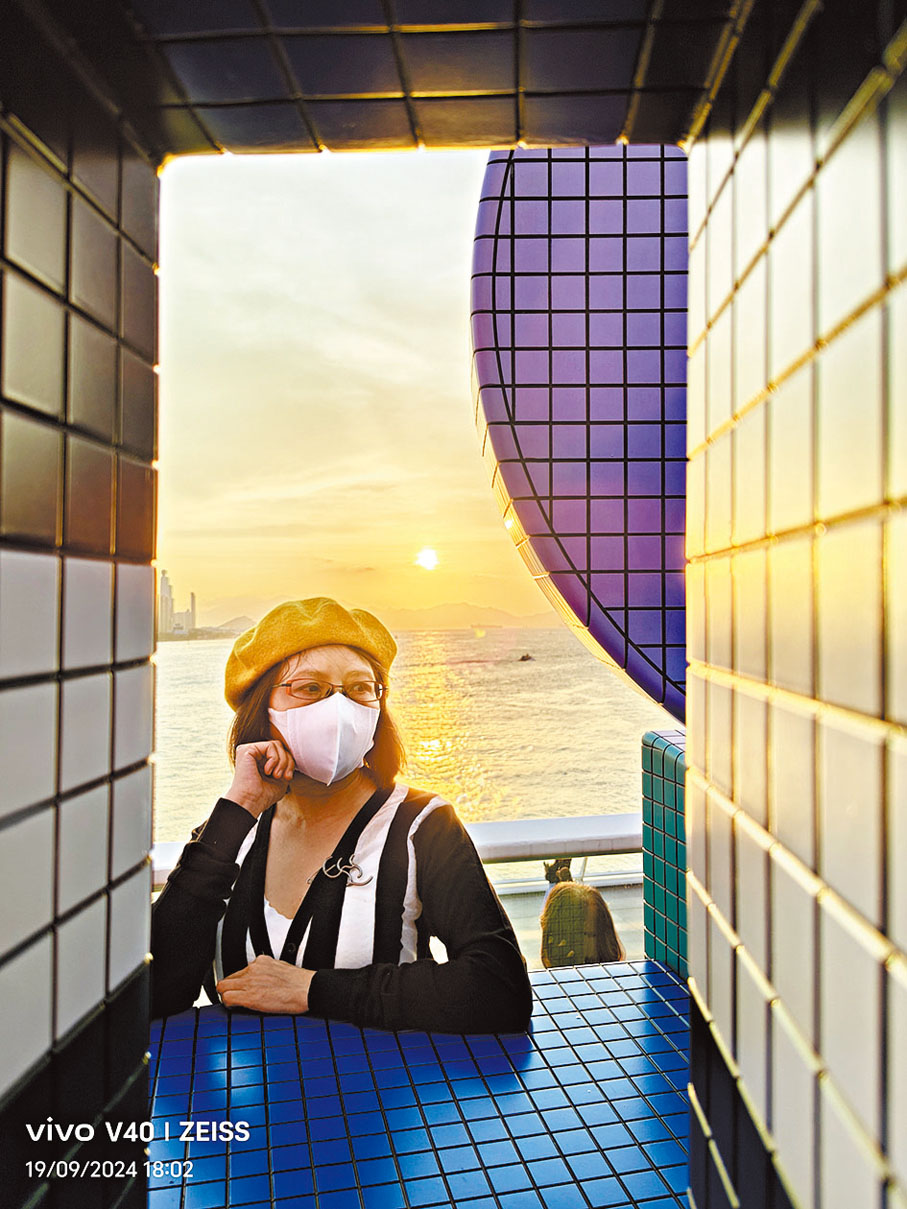 ●拍攝日落與人像同樣清晰。