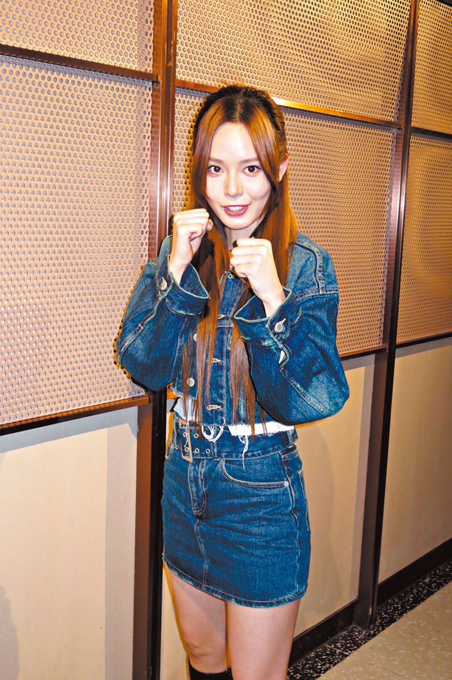 ●馬思惠巾幗不讓鬚眉。