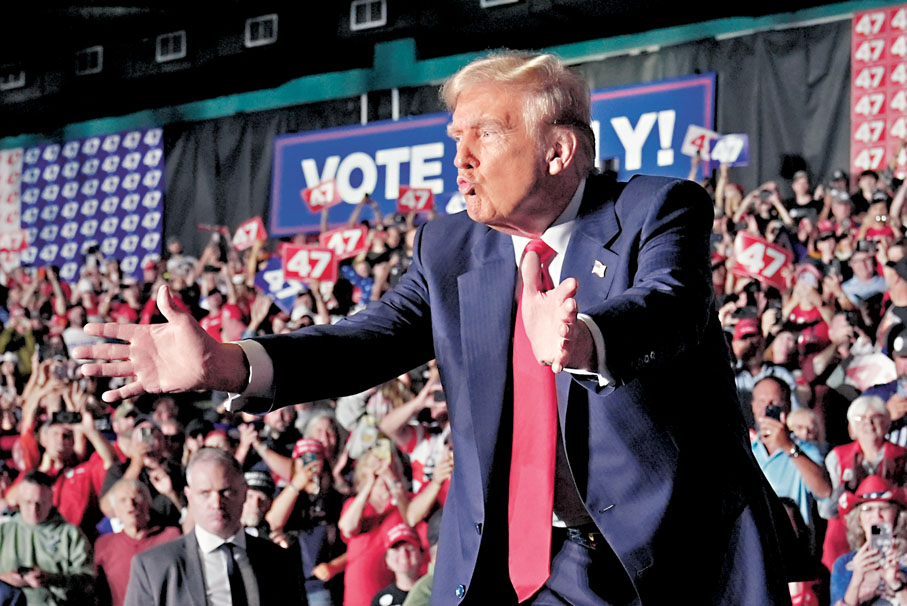 ●特朗普競選團隊認為，英國工黨可能資助黨員，前往美國為哈里斯競選站台。 美聯社