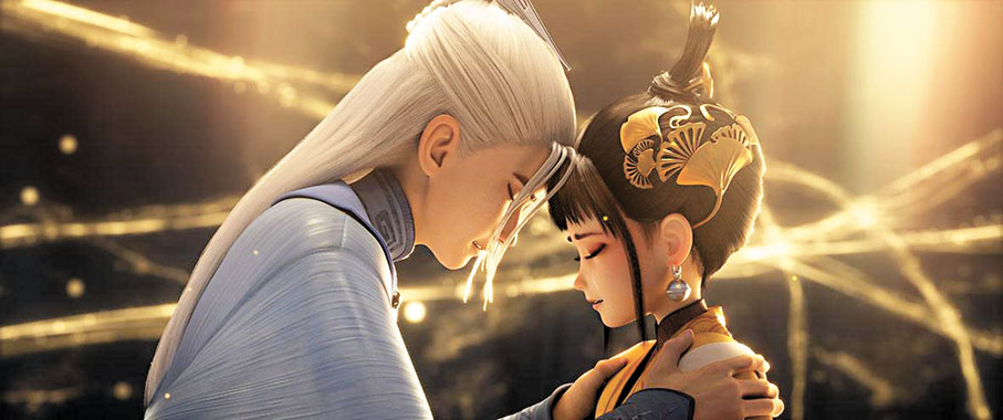 ●視覺效果外，《落凡塵》中展現傳統文化的部分還包括其電影內核，即每個中國人內心的家國情懷和對家與親情的渴望。