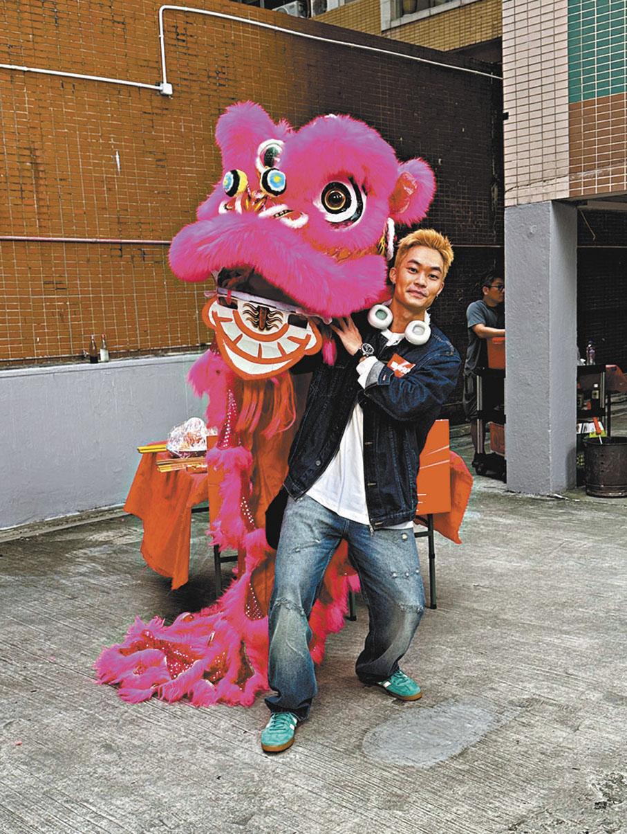 ●胡子彤稱正為角色努力操練。