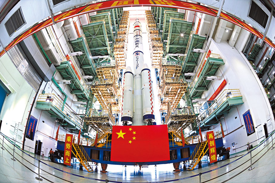 ●目前，神十九發射場設施設備狀態良好，計劃近日擇機實施發射。  中新社