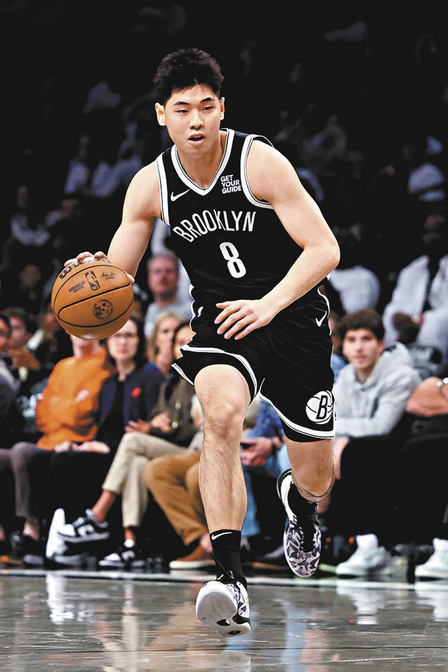 ●中國球員崔永熙在NBA征程有個好開始。 法新社