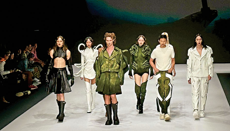●Fashion Hong Kong Runway Show　中新社