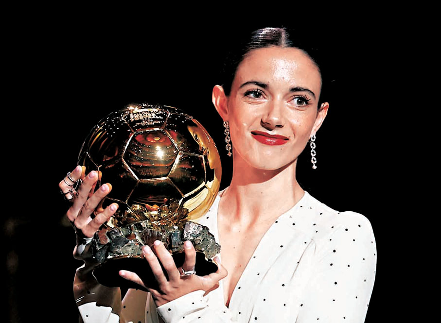 ●邦瑪迪連續兩年奪得女子「金球獎」。路透社