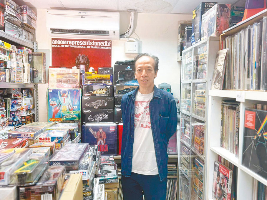 ●盧子英詳談香港動畫的發展歷程及特點。    攝︰丁寧