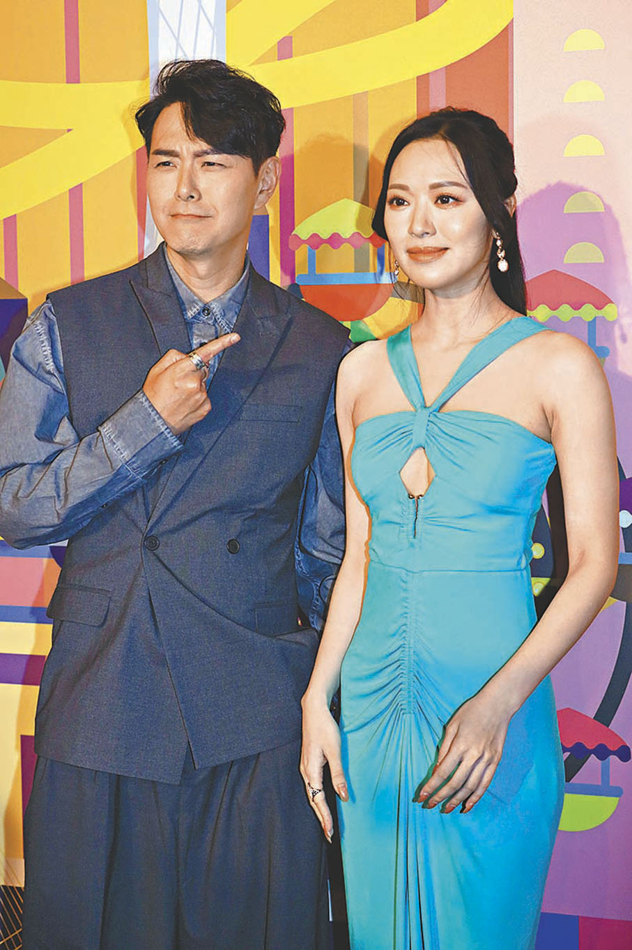 ●蕭正楠鬧馮盈盈搞到他好尷尬。