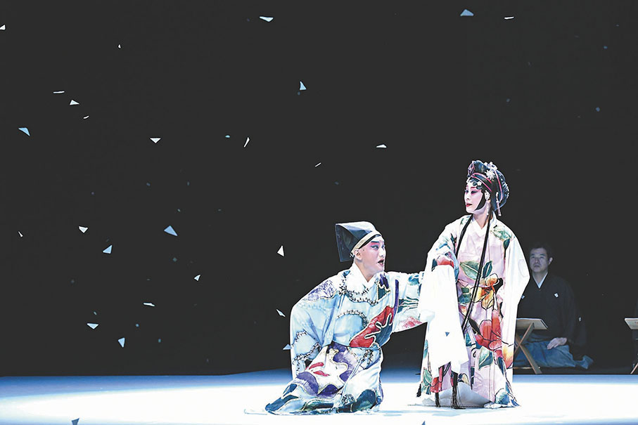 ●國光劇團即將帶來融合昆曲與能劇之「夢幻能」的新編《繡襦夢》。