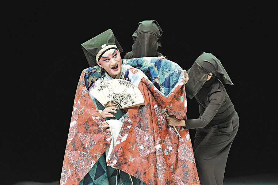 ●《繡襦夢》融合了舞蹈、日本邦樂、偶戲及各種當代舞台元素。