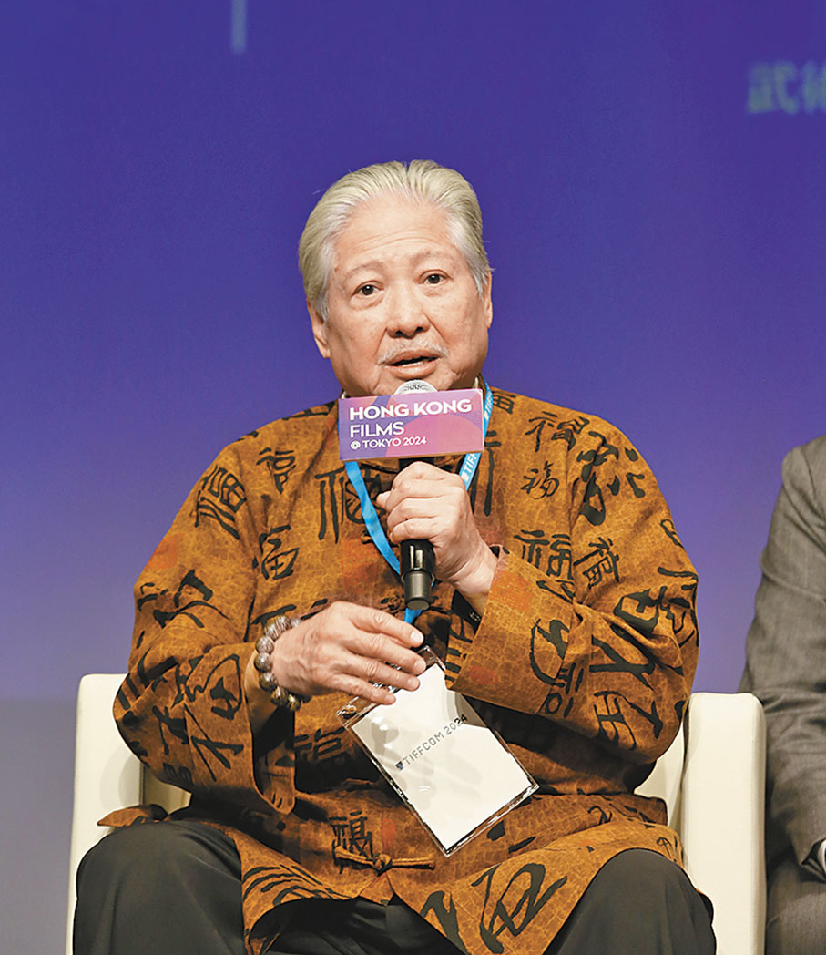 ●洪金寶希望新生代傳承香港電影精神。