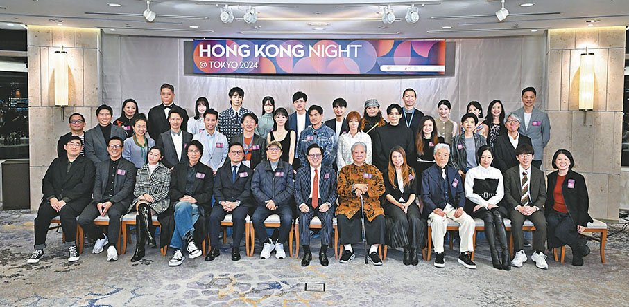 ●東京電影節「香港之夜」群星拱照。
