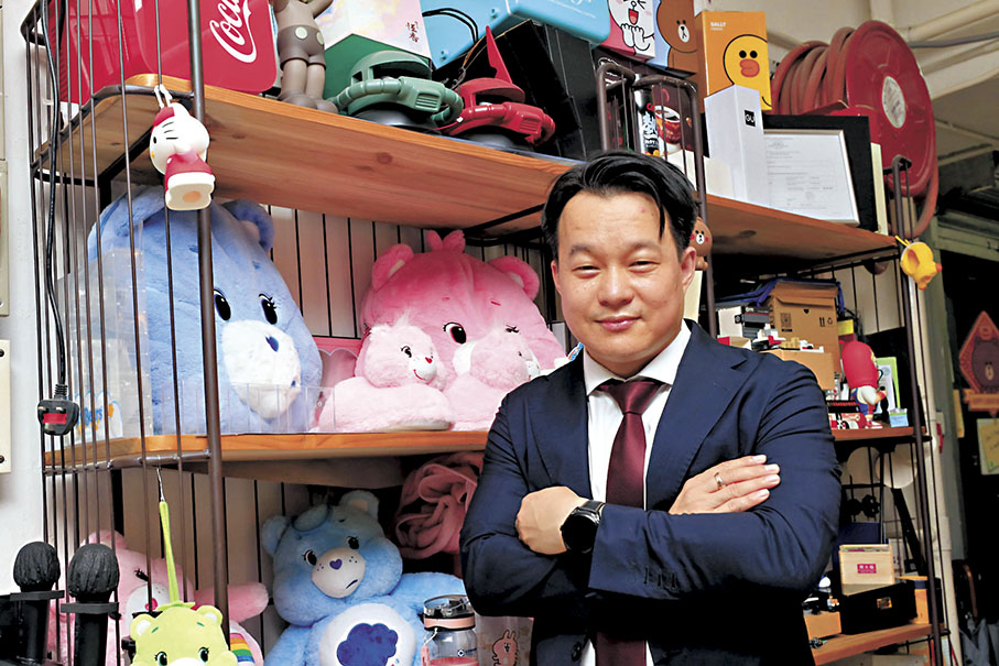 ● 尤金港形容，內地屬於「水大魚大競爭大」，市場很大，亦有很多大企業，更有不少競爭對手。 香港文匯報記者北山彥 攝